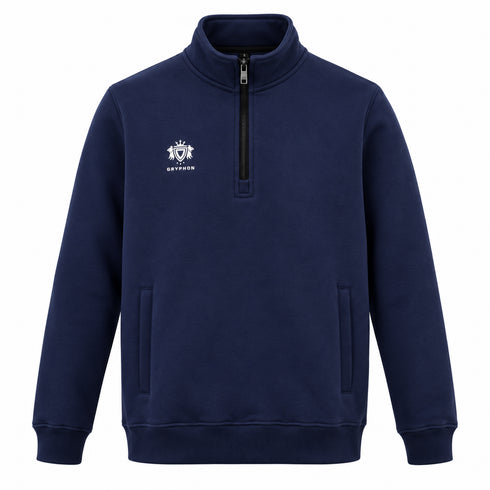 Gryphon 1/4 Fleece Pullover Navy
