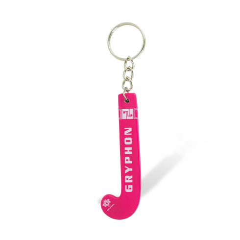 Gryphon Stick Key Ring Pink