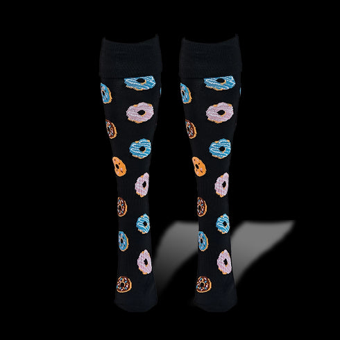 Gryphon Funky Socks Donuts Black
