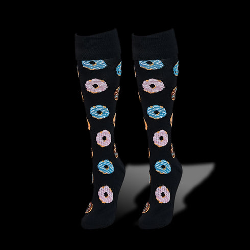 Gryphon Funky Socks Donuts Black