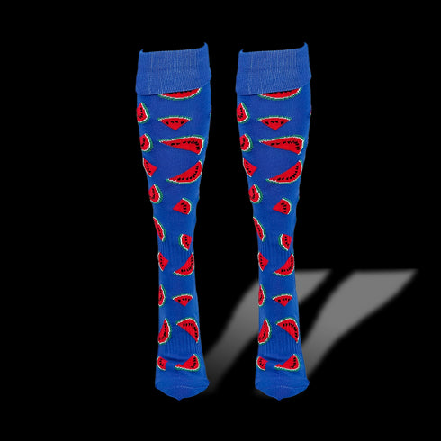 Gryphon Funky Socks Watermelon Punch Royal Blue