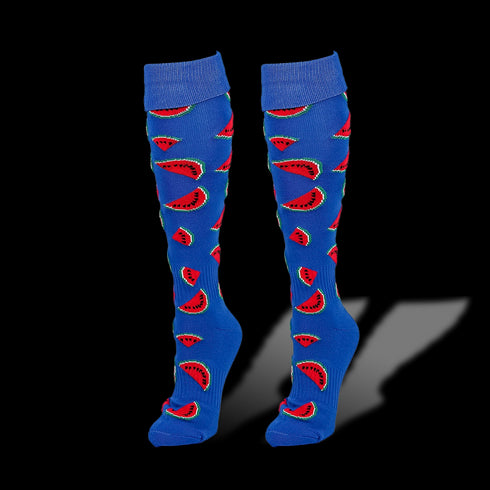 Gryphon Funky Socks Watermelon Punch Royal Blue