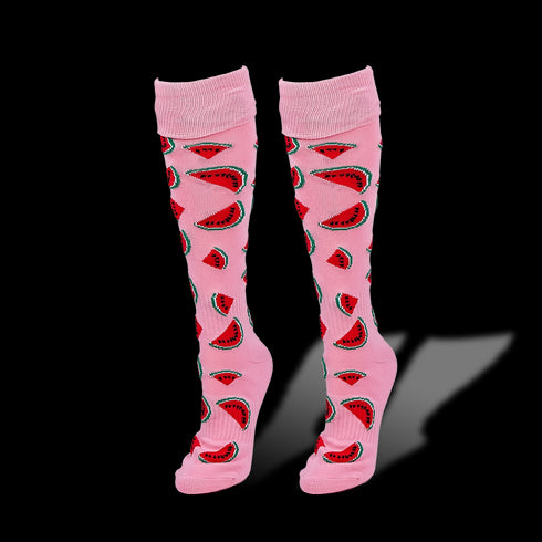 Gryphon Funky Socks Watermelon Punch Lt Pink