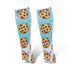 Gryphon Inner Socks Milk & Cookies Blue