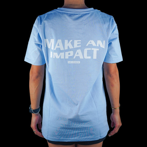 Gryphon Heavy Cotton Tee Unisex Pale Blue