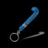 Gryphon Stick Key Ring G25 Blue