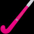 Gryphon 24" Replica Stick G25 Pink