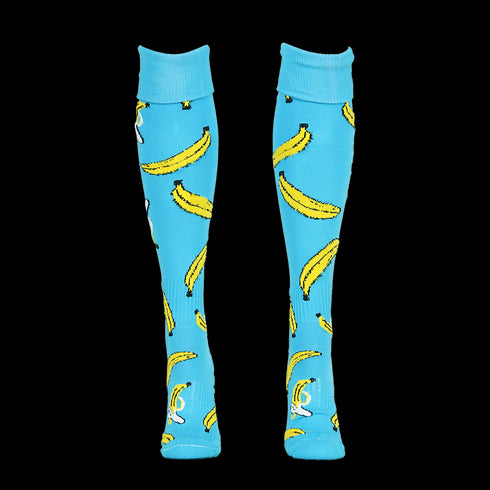 Gryphon Funky Socks Gone Bananas Cyan