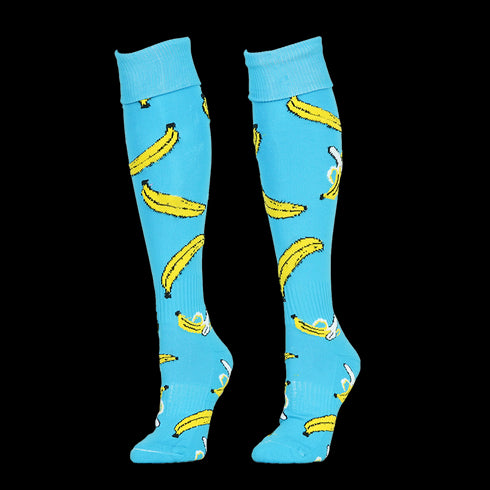 Gryphon Funky Socks Gone Bananas Cyan