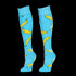 Gryphon Funky Socks Gone Bananas Cyan